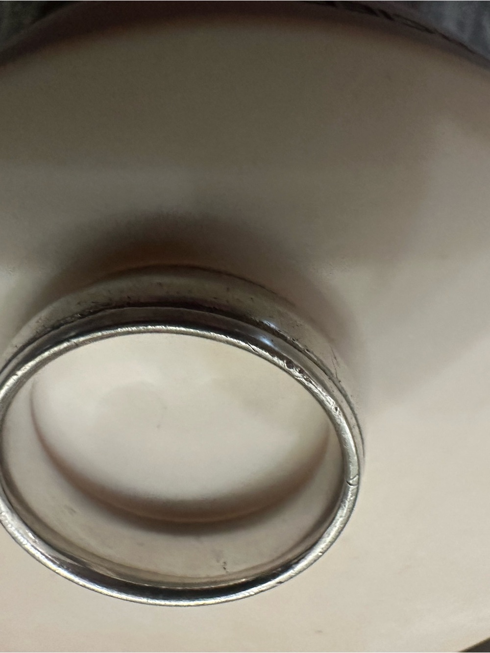 James Avery 925 Sterling silver wedding band - Picture 3 of 5